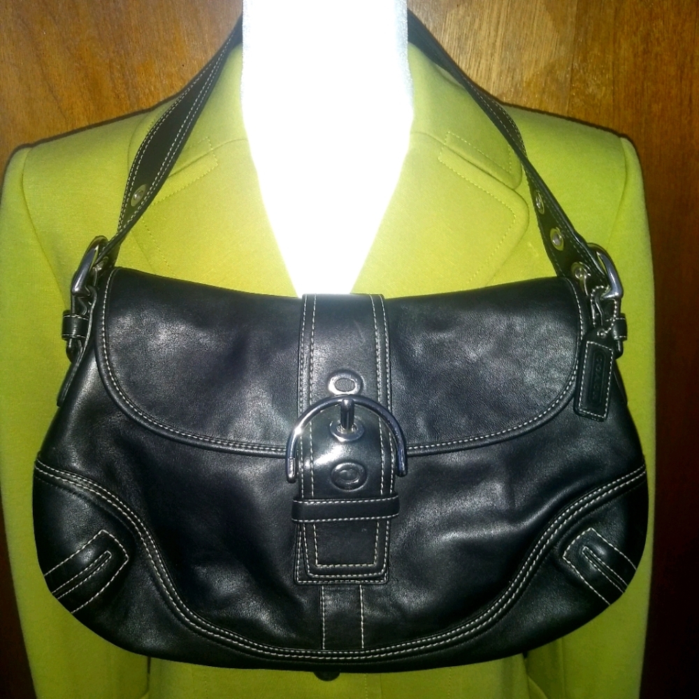 COACH Full leather HOBO BAG Clasique'